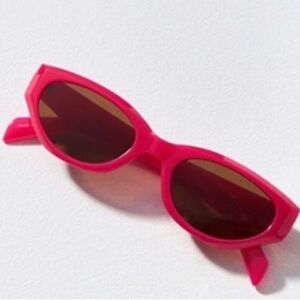 NWT Free people red/pink sunglasses